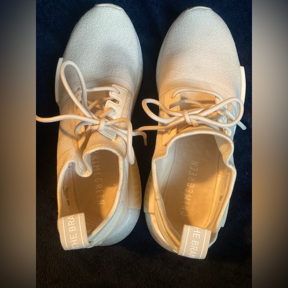 Adidas NMD R1 Womens 8.5 in Cream - Picture 6 of 8